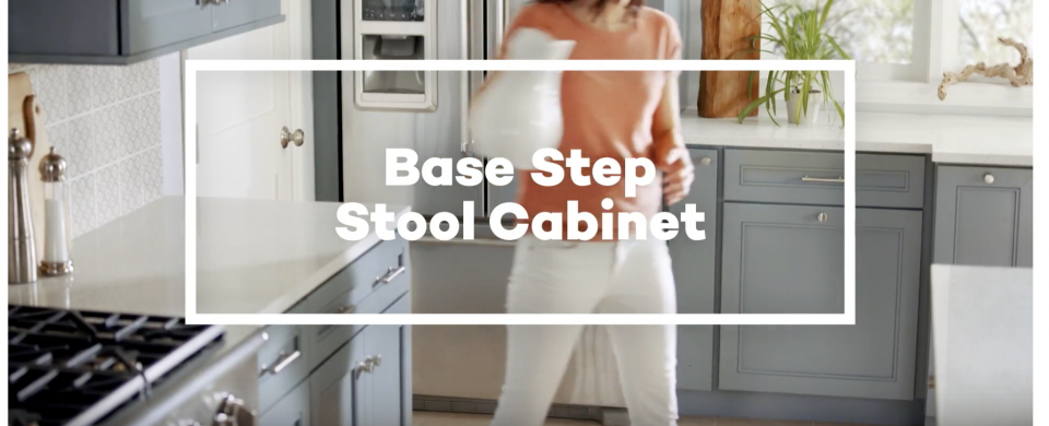 KraftMaid® Base Step Stool Cabinet